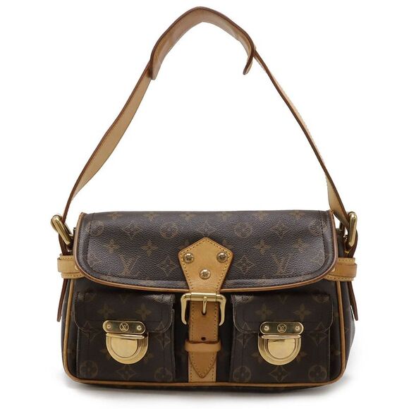 Louis Vuitton Monogram Hudson PM Shoulder Bag M40027
